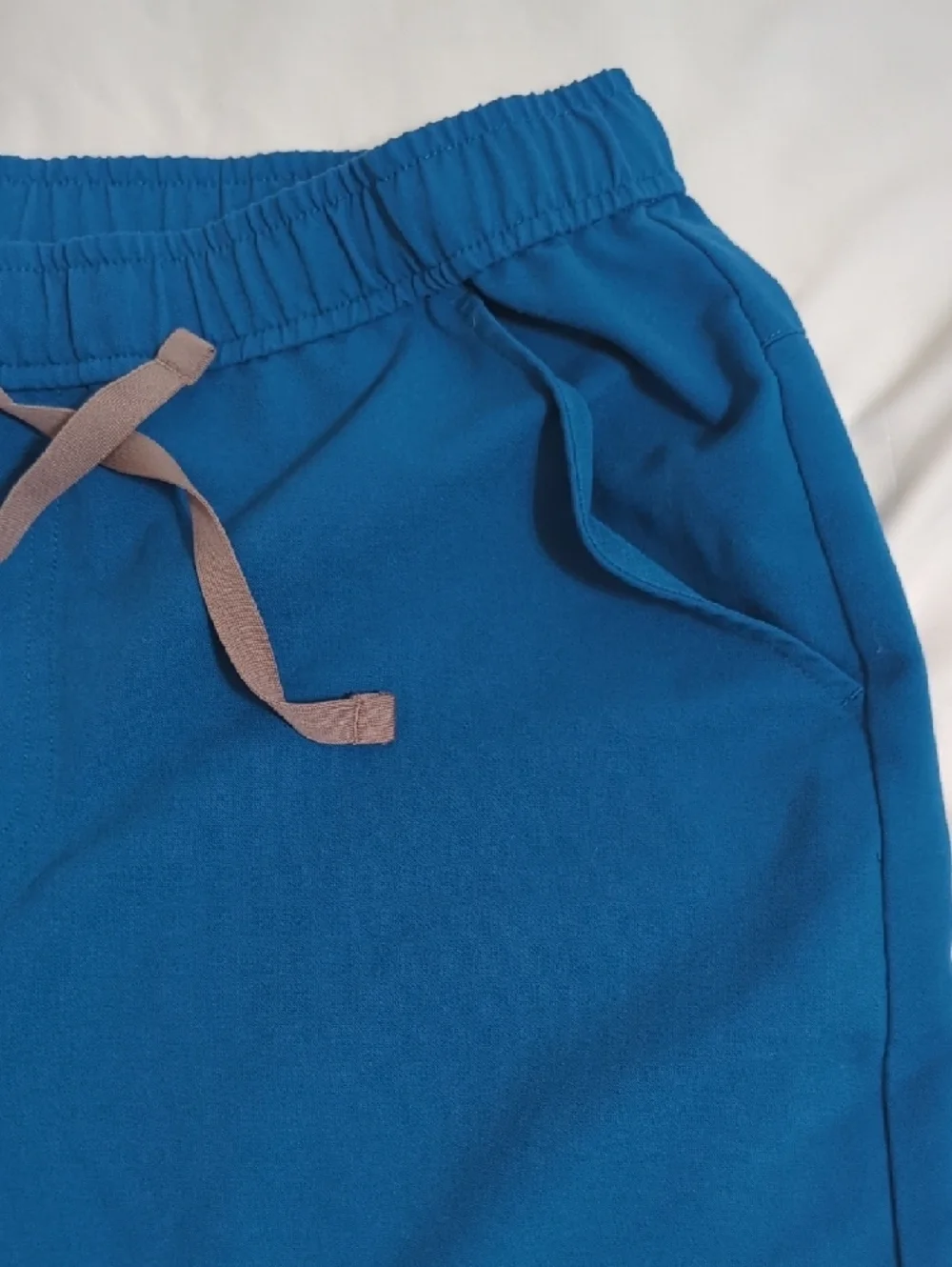 Figs Tansen Jogger Scrub Pants, Color Alps Blue Size L
